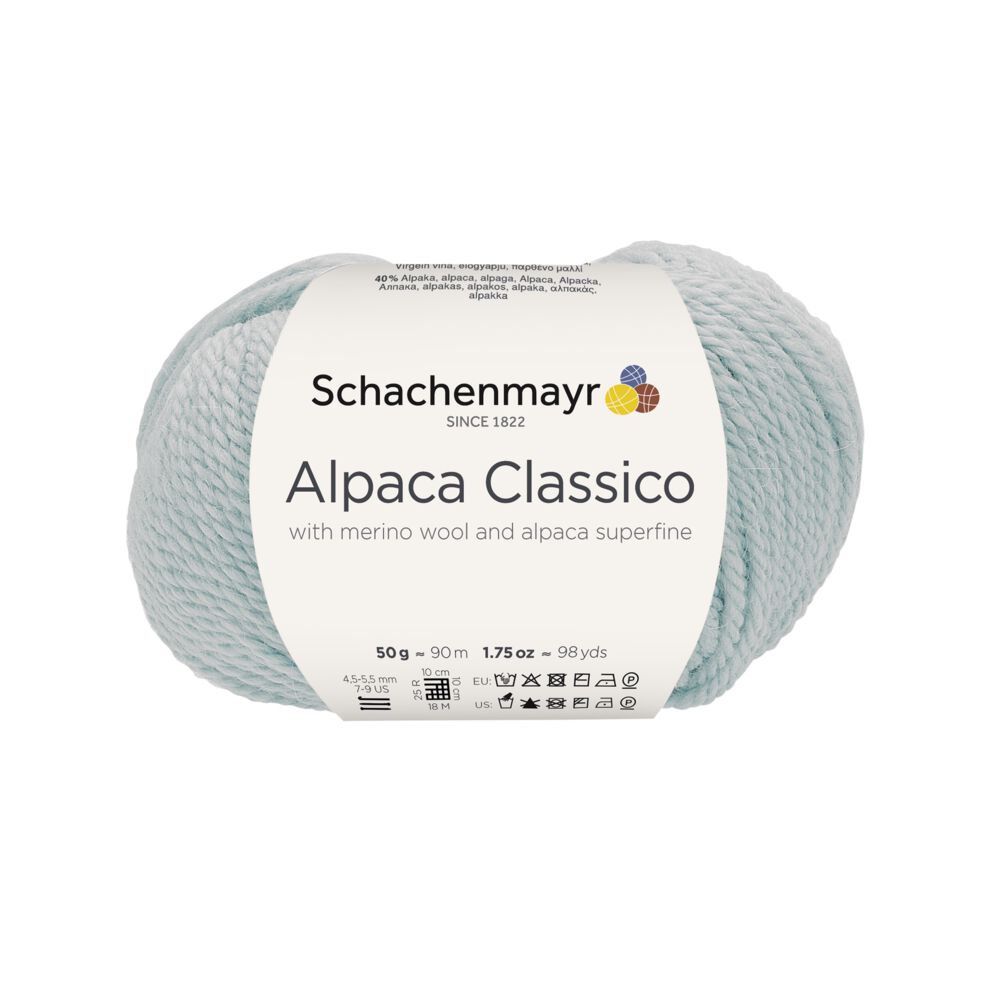 Schachenmayr Alpaca Classico 50g - Eisblau
