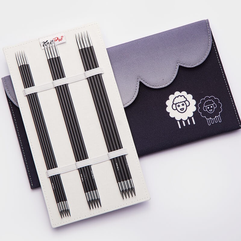 Nadelset Deluxe Nadelspiel-Set Karbonz 2,00 - 4,00 mm