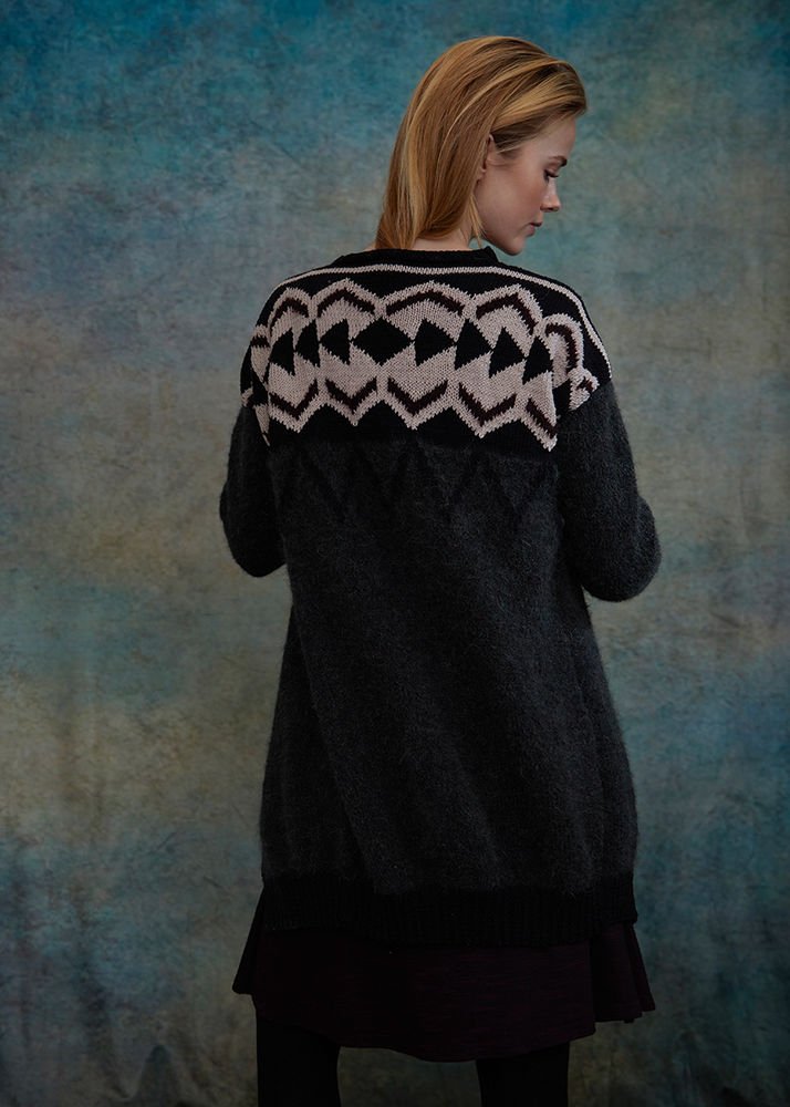 Longcardigan ANINE, S10573A 