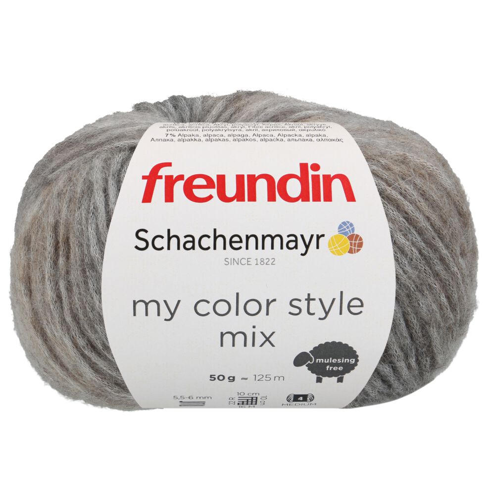Schachenmayr my color style mix 50g stone