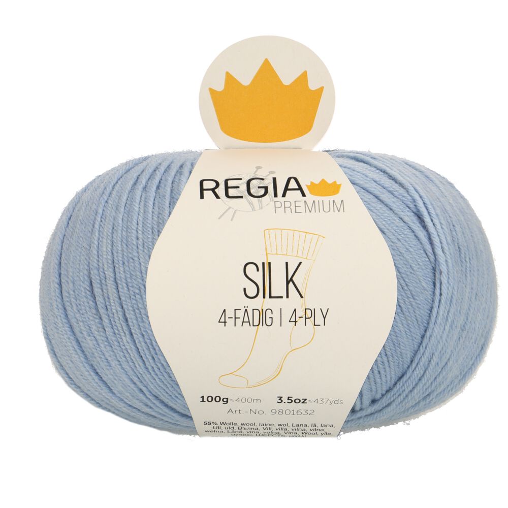 REGIA PREMIUM Silk 100g 00052 baby blue