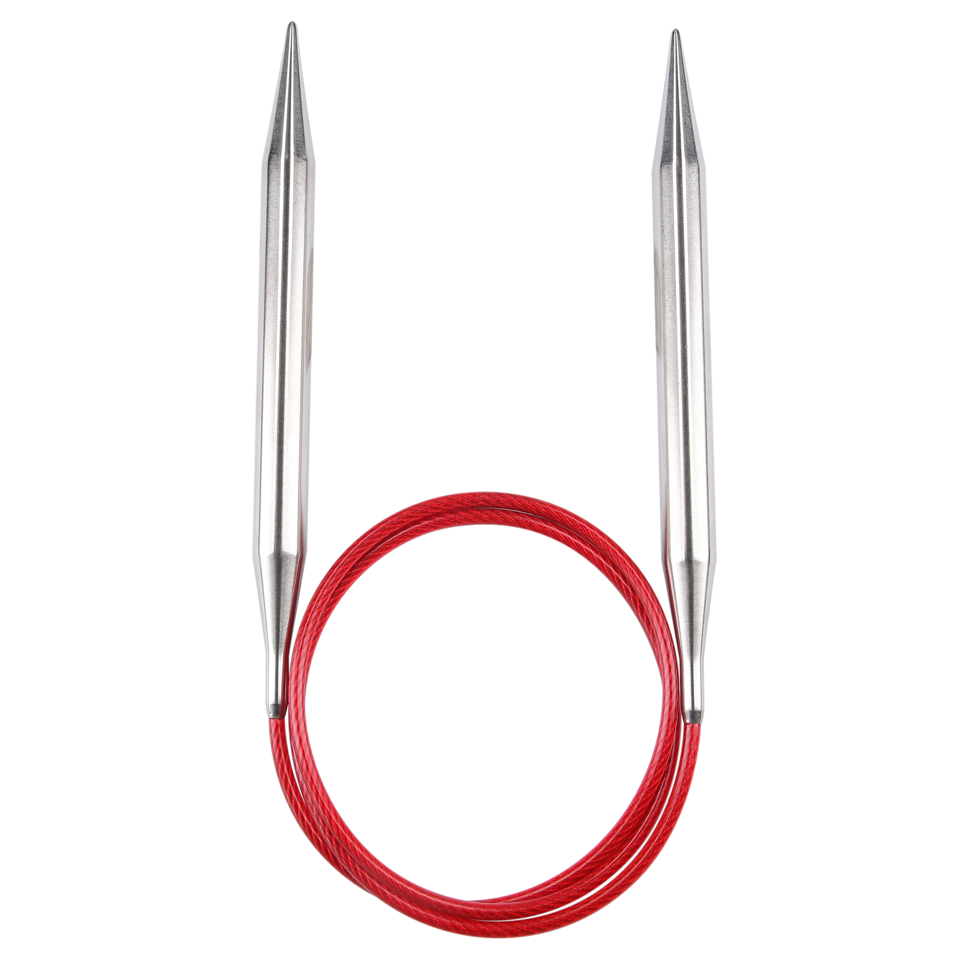 Rundstricknadel RED LACE Edelstahl 10,00 mm 80 cm