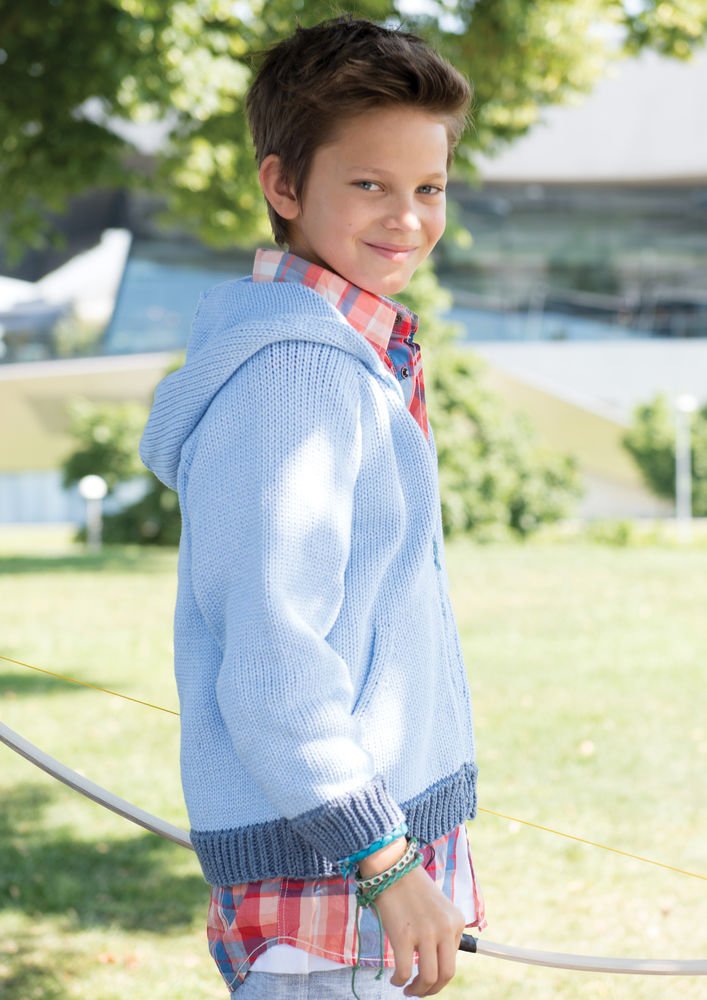 Kapuzenjacke für Jungs, S9478AB