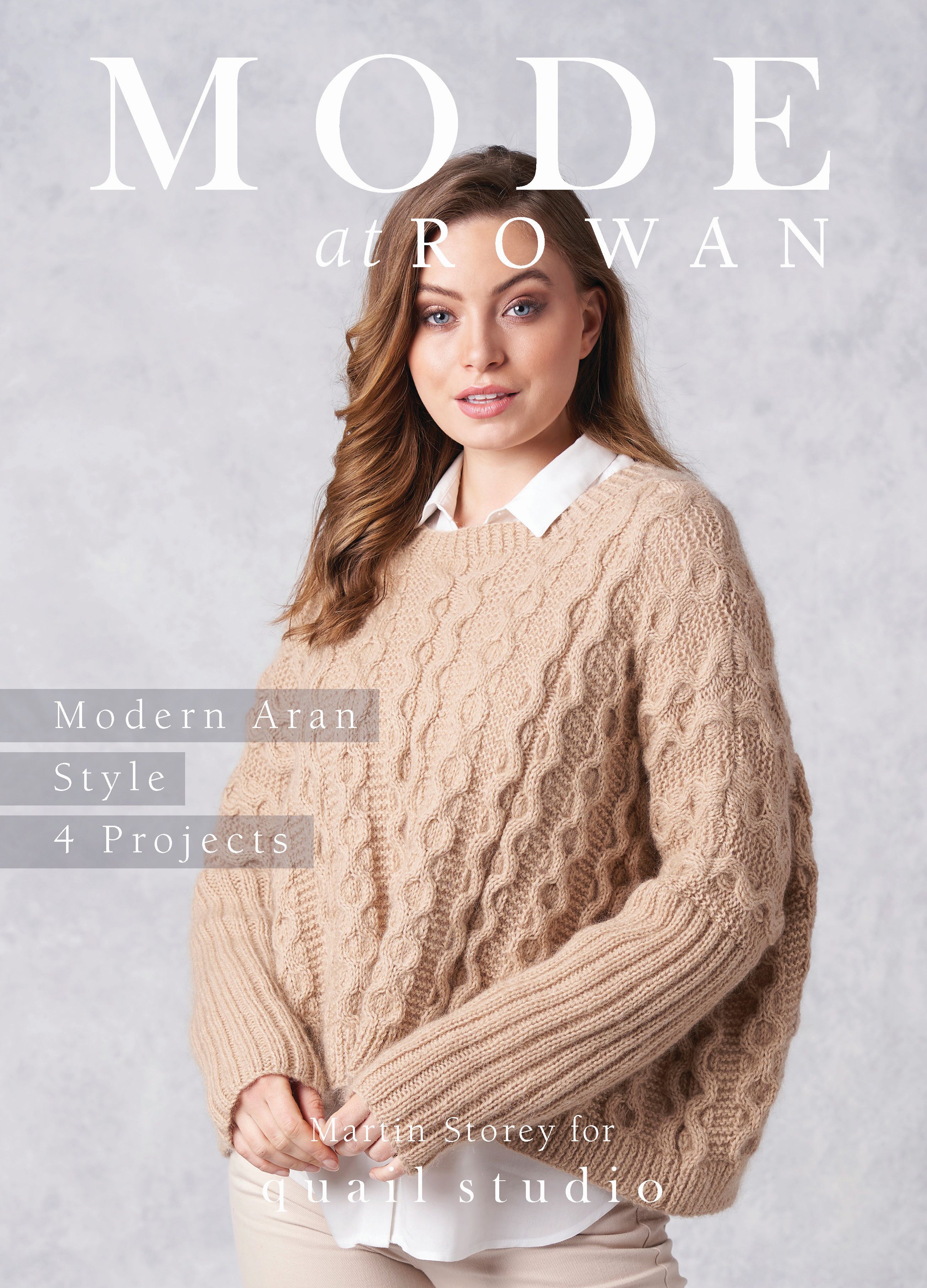 Mode at Rowan 4 Projects Aran Knits VS EN 1 St 