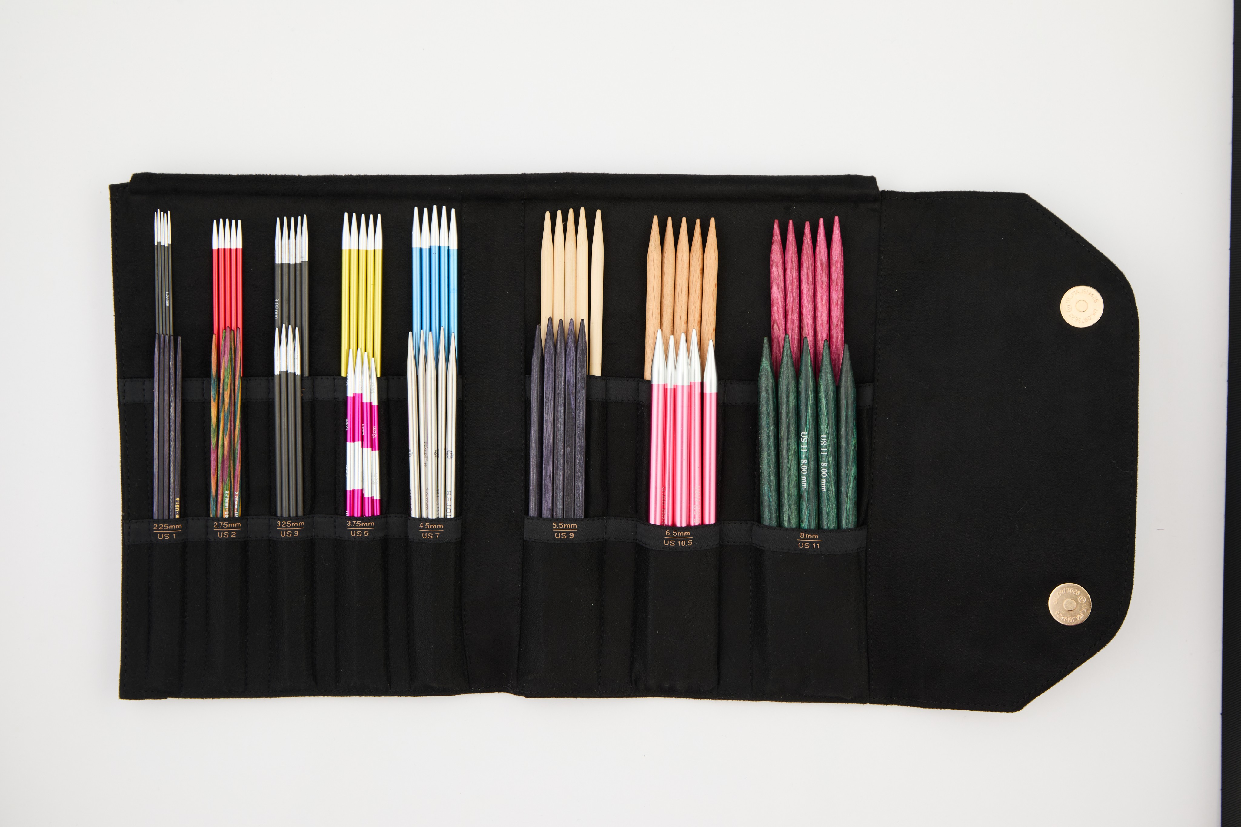 Nadeltasche für Nadelspiele 22x17,5x1,5 cm Coal Collection