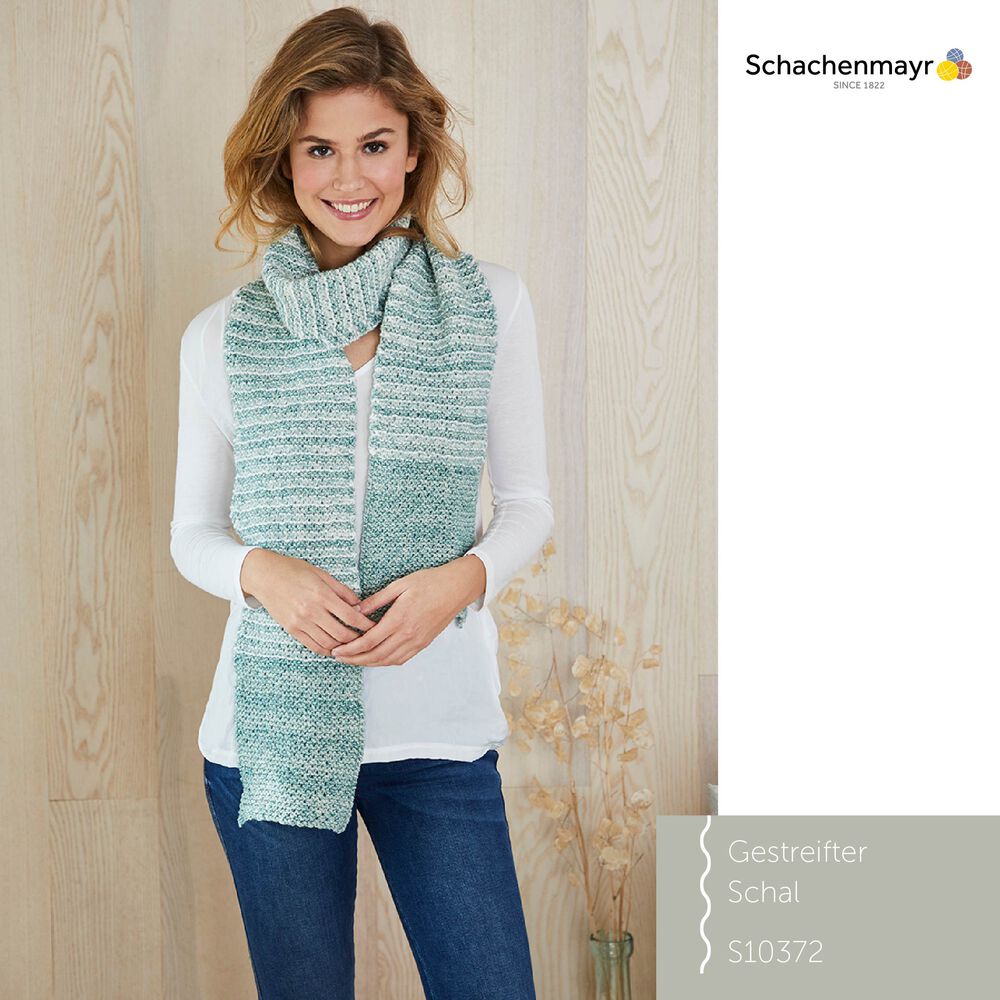 Gestreifter Schal, S10372