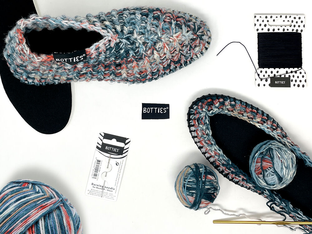 Botties® winter crochet Kit 4 XXS Regia summer night