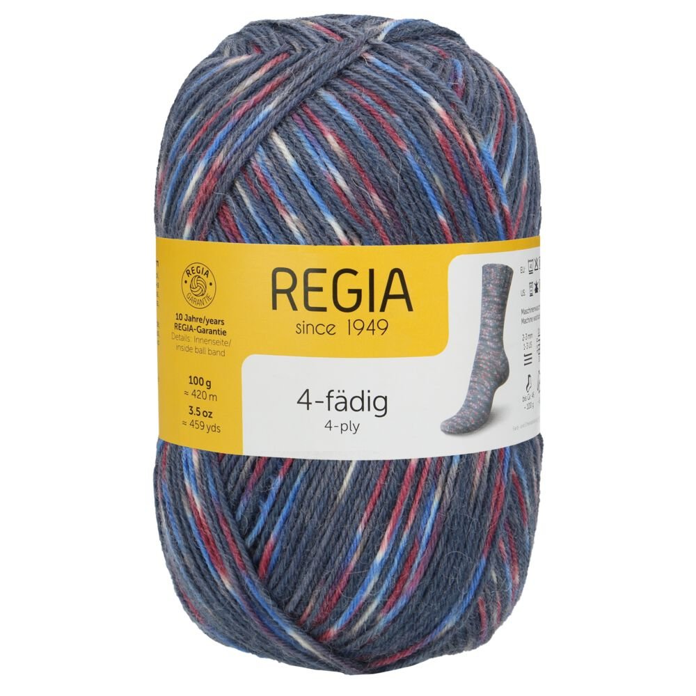 REGIA 4-fädig Color 100g 01286 happy night color