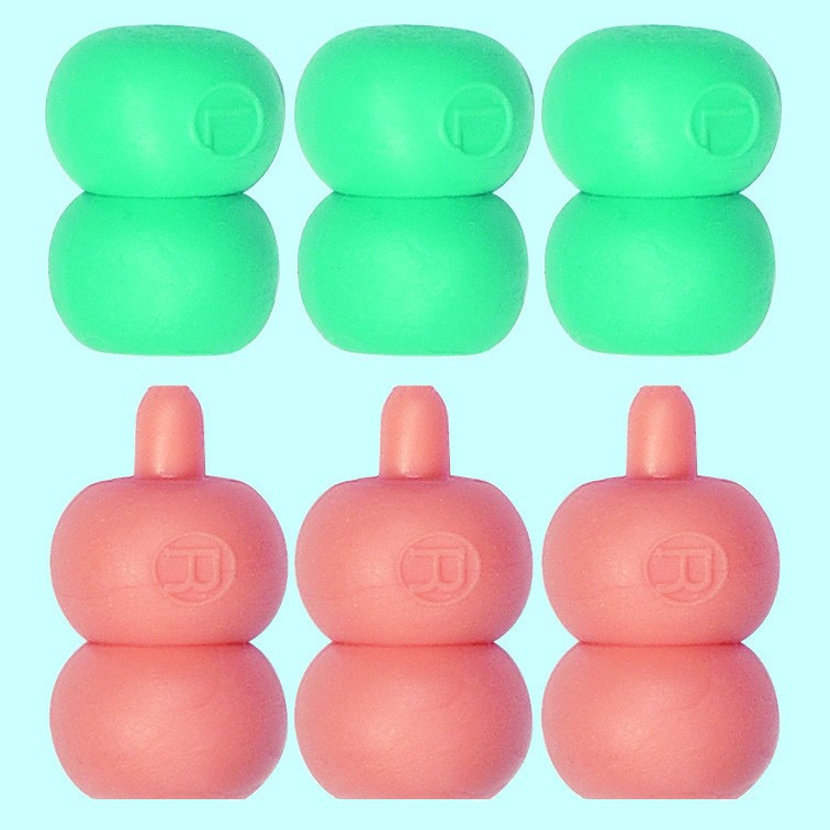 Maschenstopper pink blau 6 St