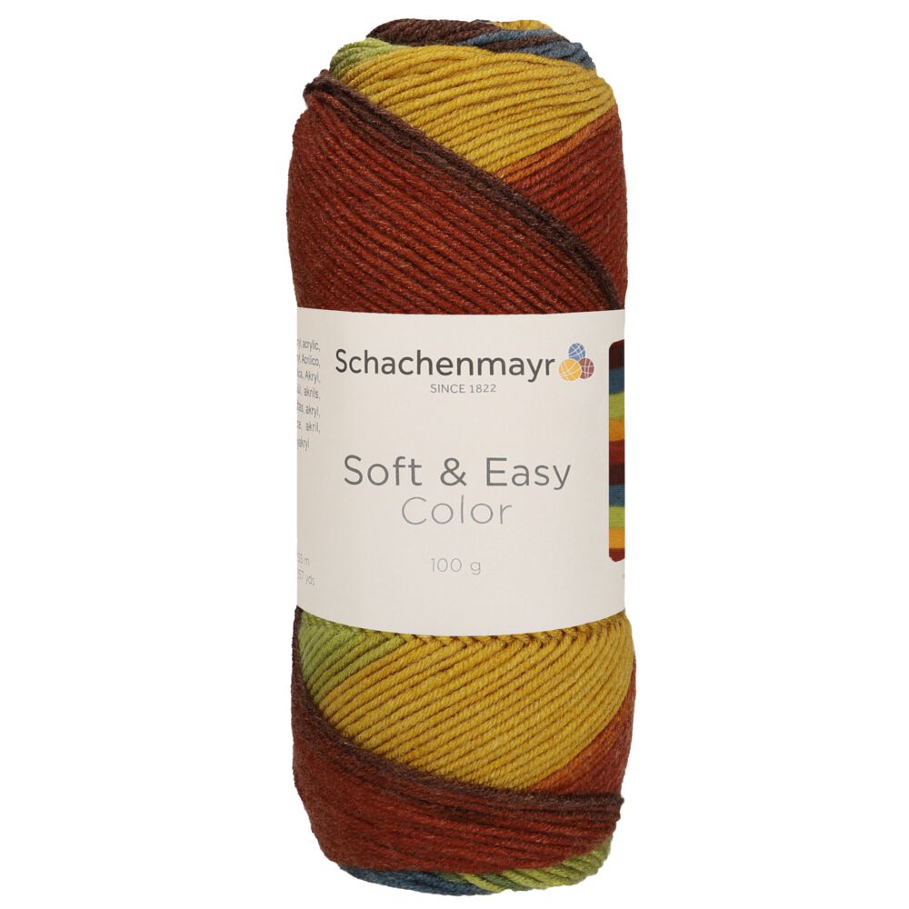Schachenmayr Soft & Easy Color 100g 00096 earth color