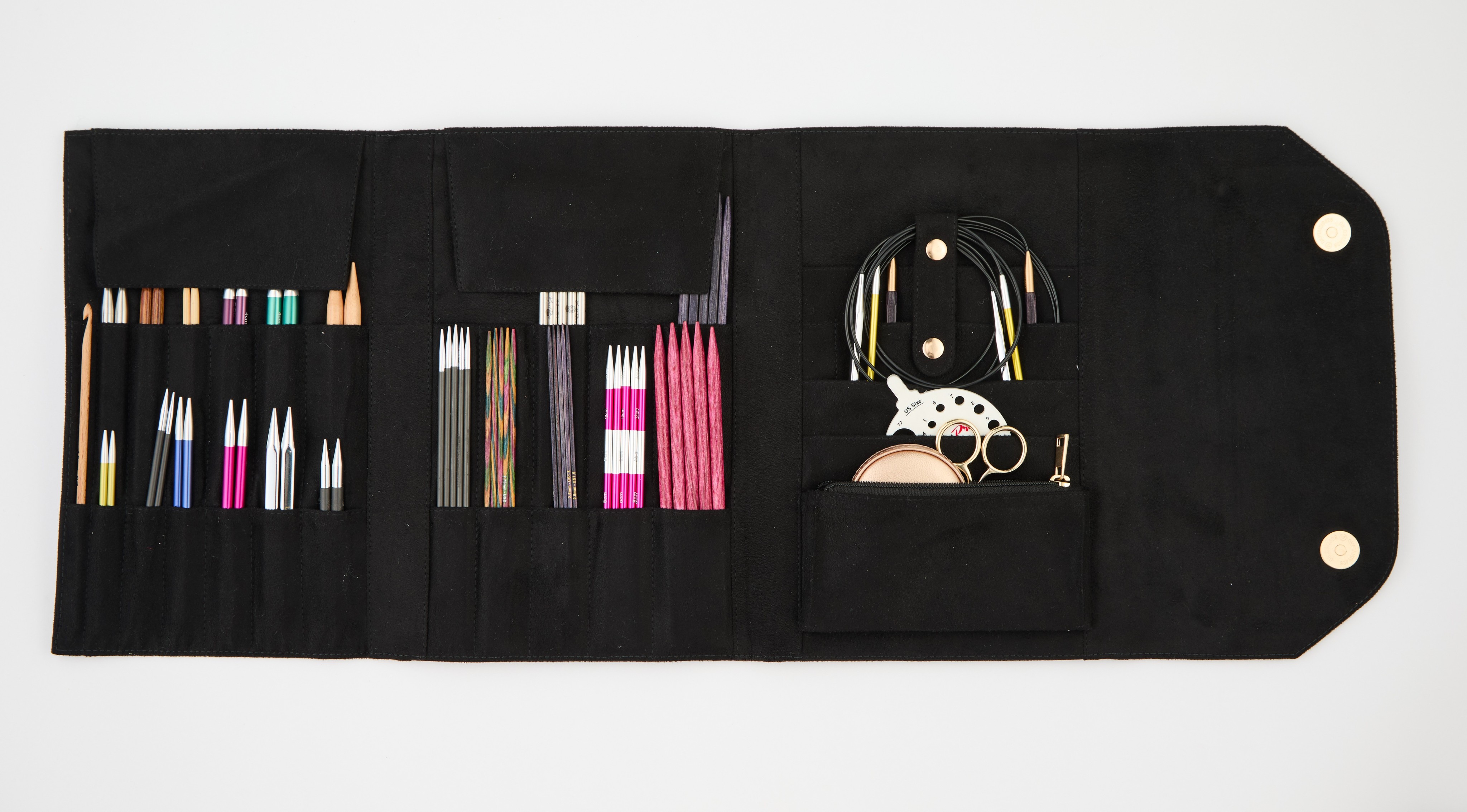 Nadeltasche für diverse Nadeln 25x18x2 cm Coal Collection