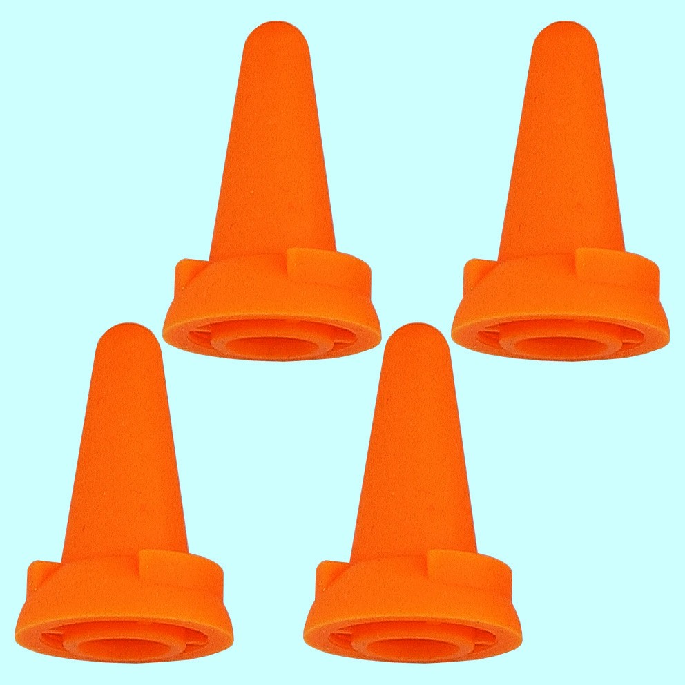 Maschenstopper orange 4 St