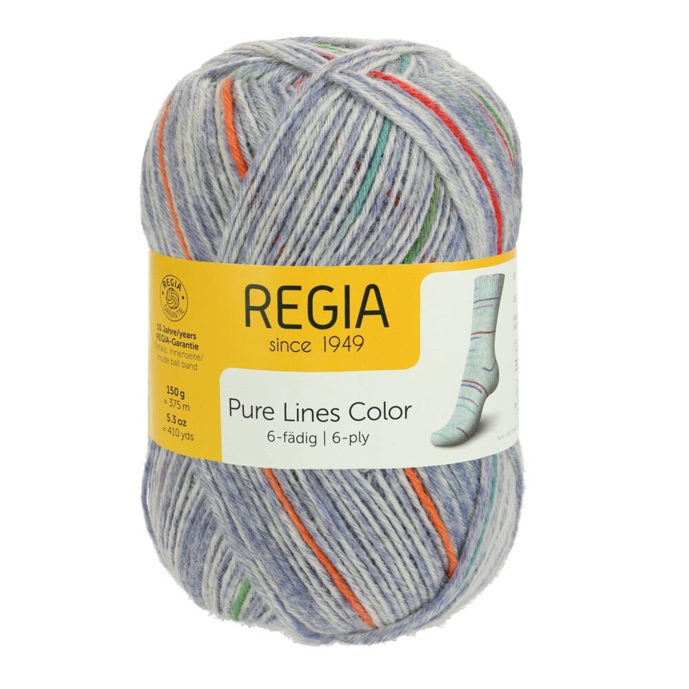 REGIA 6-fädig Color 150g 06218 pure denim color