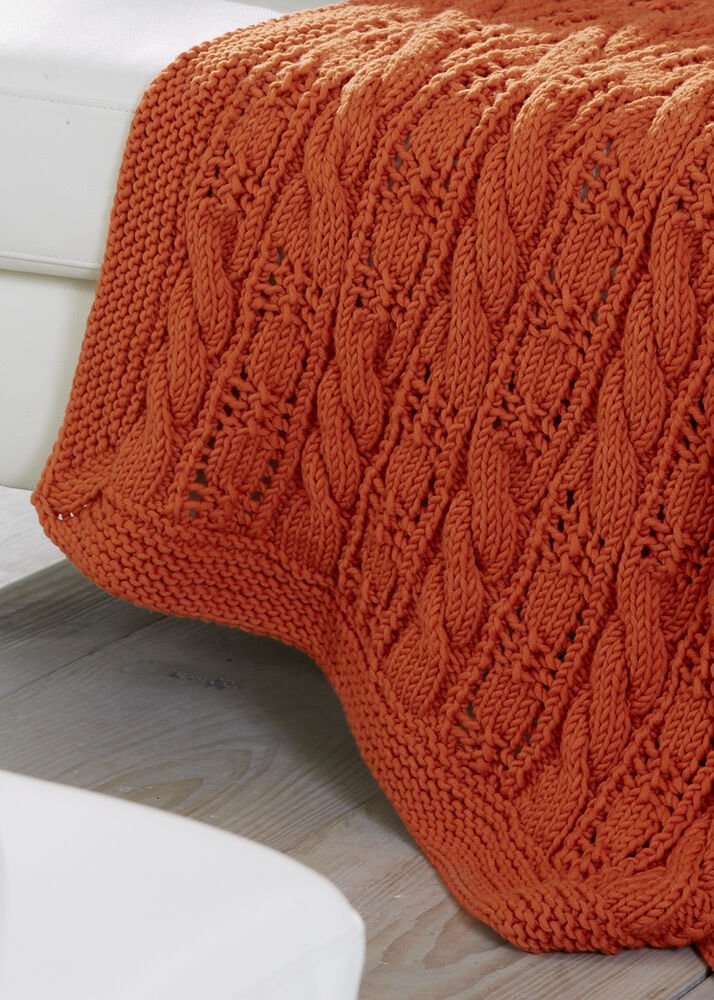 Afghan and Pillow Cover, S9033