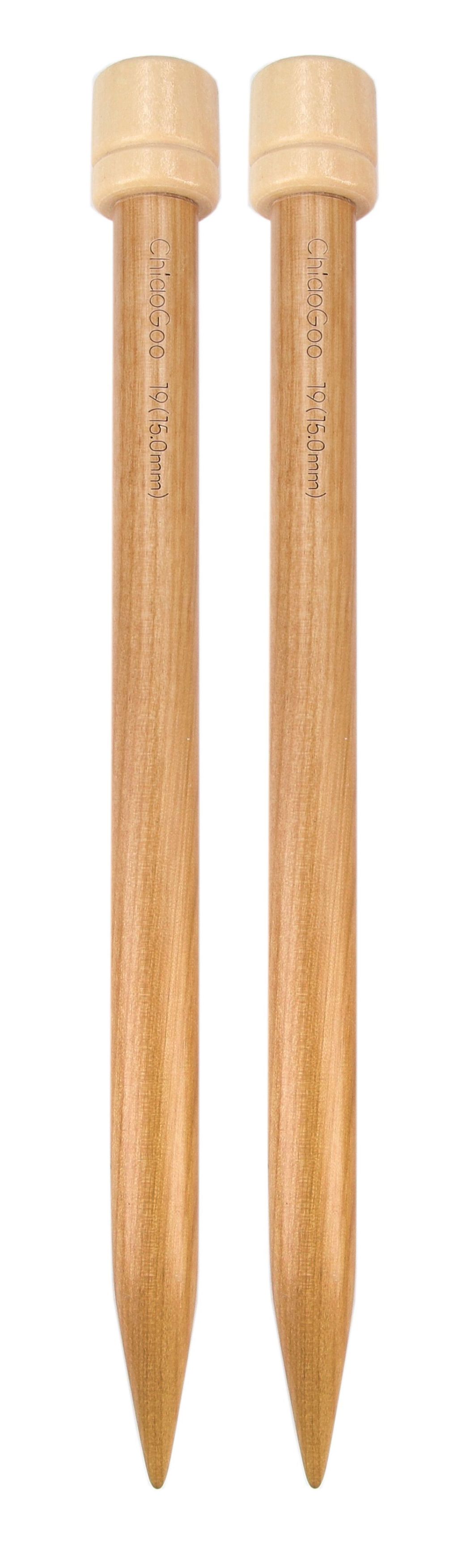 Jackenstricknadeln Bamboo Patina 3,25 mm 18 cm