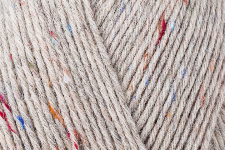 Regia 6fädig Tweed ca. 375 m 00090 hellgrau 150 g