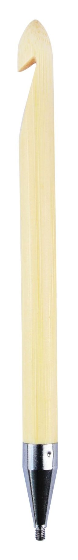 auswechselbare Häkelnadel T-SPIN Bamboo tunesisch 9,00 mm 14,5 cm