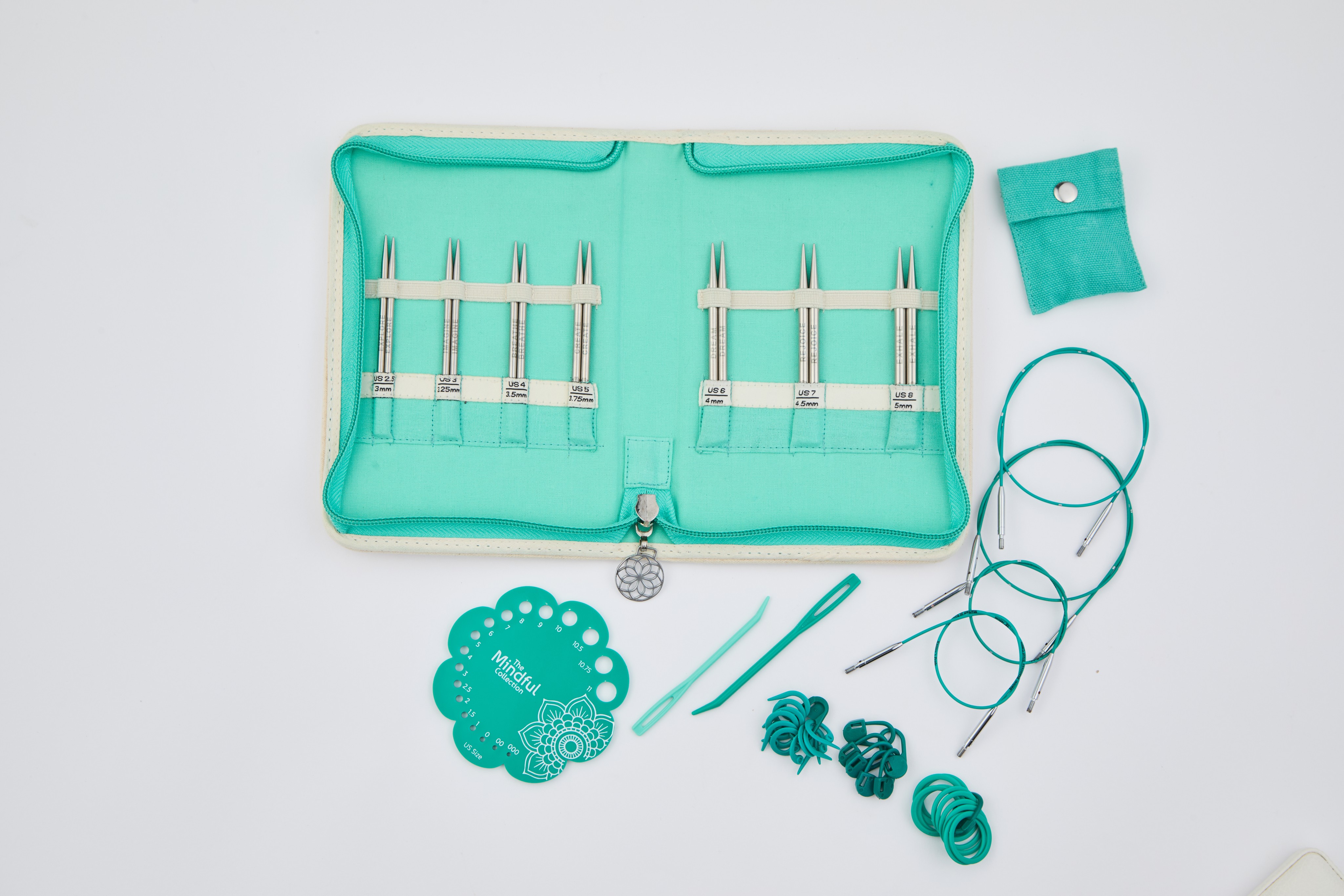 Mindful Nadelset Grace auswechselbare Nadelspitzen 3,00 mm - 5,00 mm