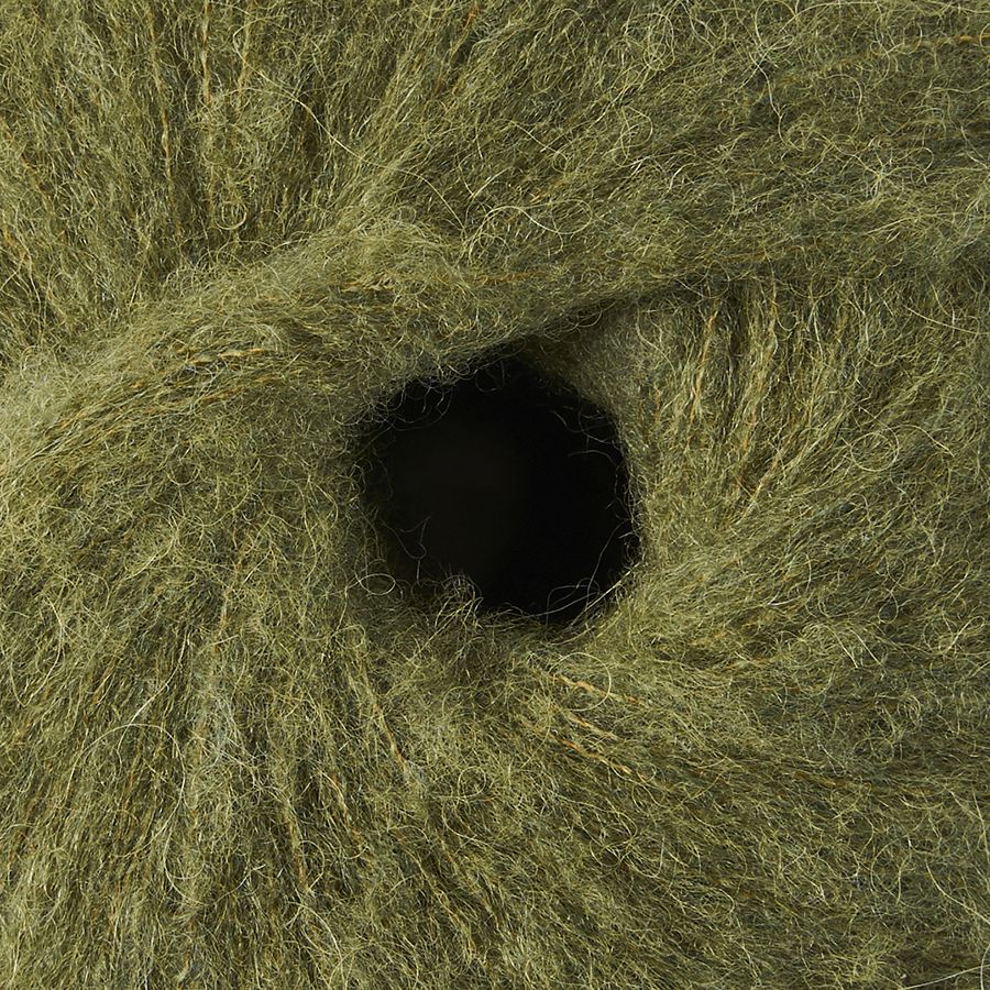 Mode at Rowan Alpaca Haze col. 018 olive ca. 212 m 25 g