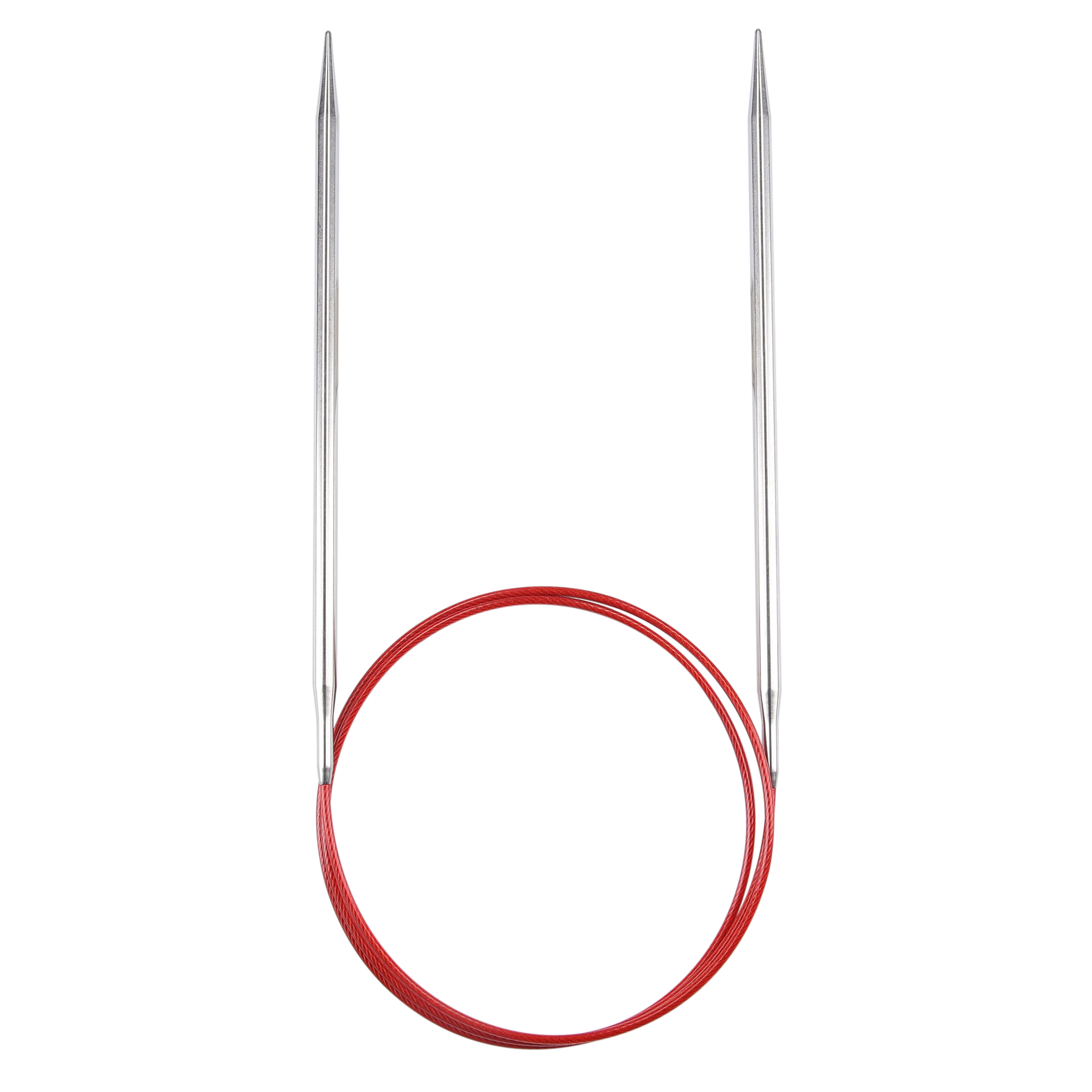 Rundstricknadel RED LACE Edelstahl 4,50 mm 80 cm