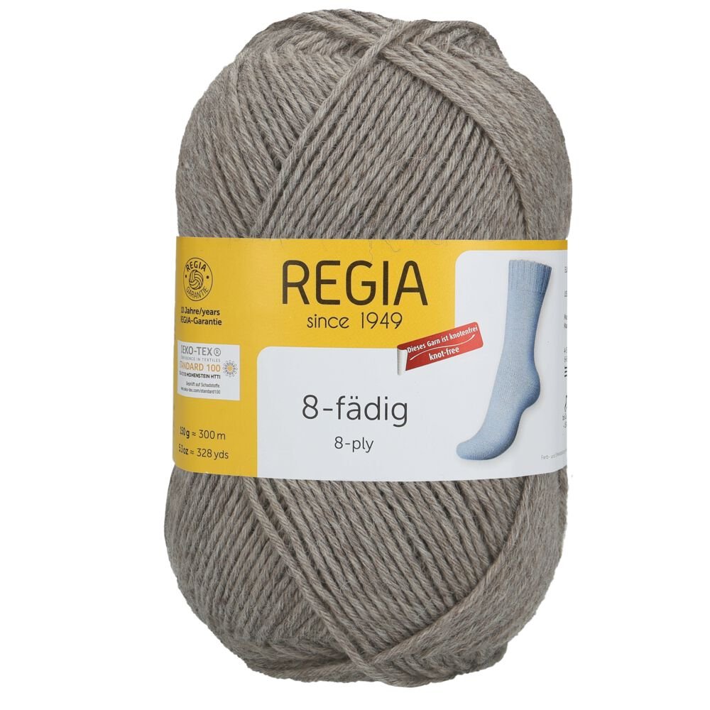 REGIA 8-fädig Uni 150g