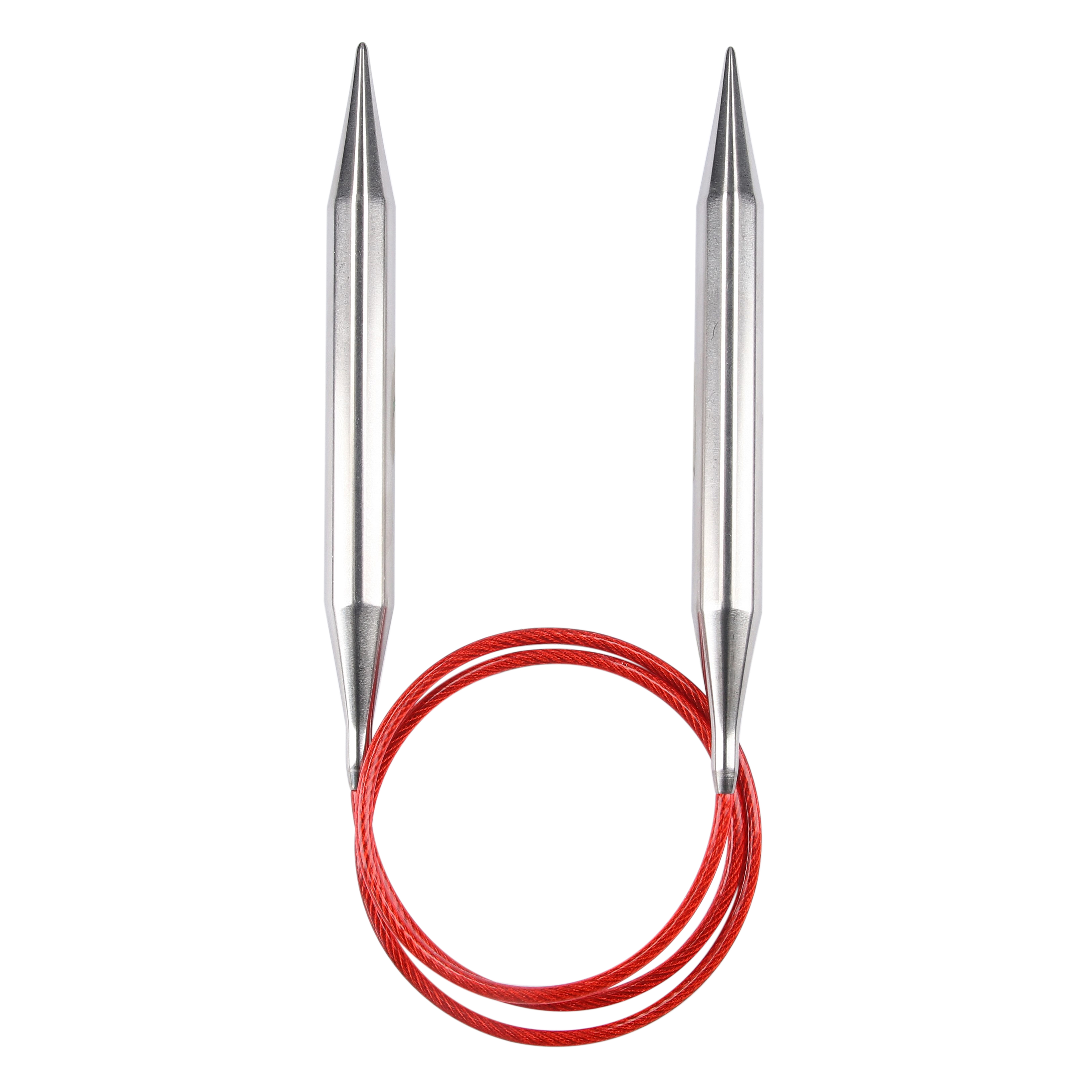 Rundstricknadel RED LACE Edelstahl 12,75 mm 80 cm