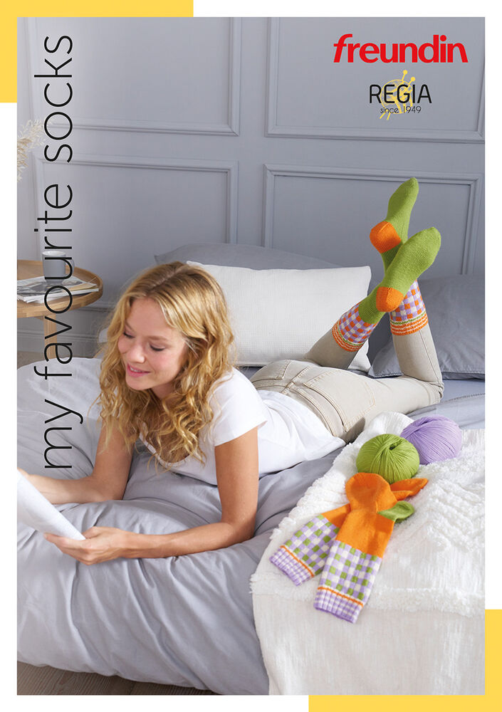 REGIA x Freundin Booklet my favourite socks DE