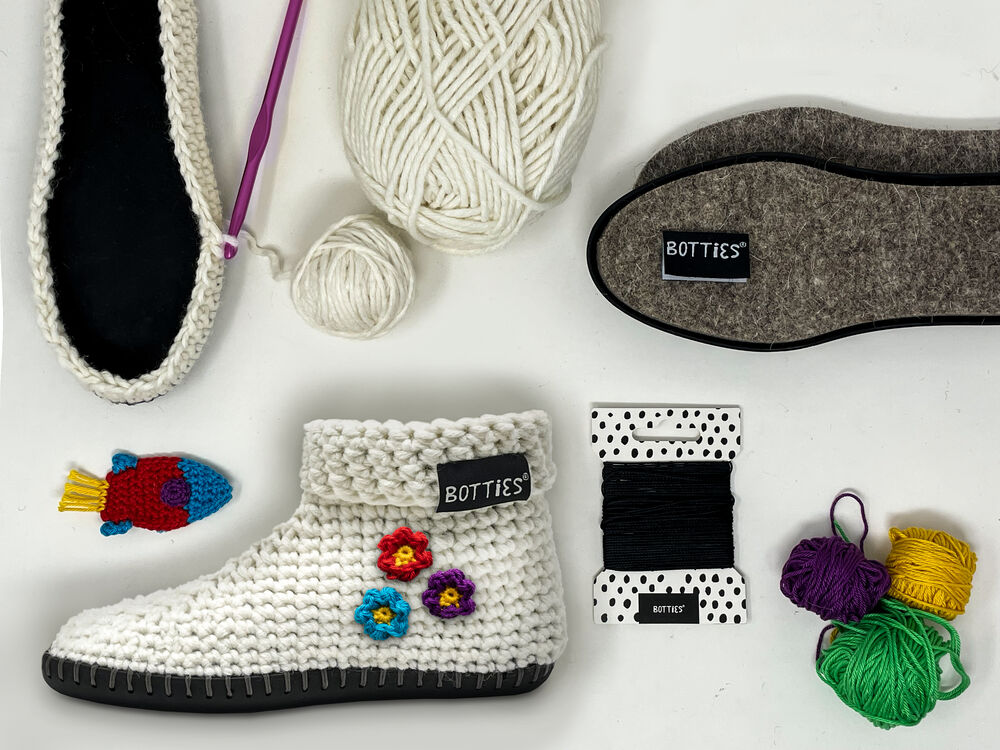 Botties® Kids crochet Kit 1 S Boston + Catania