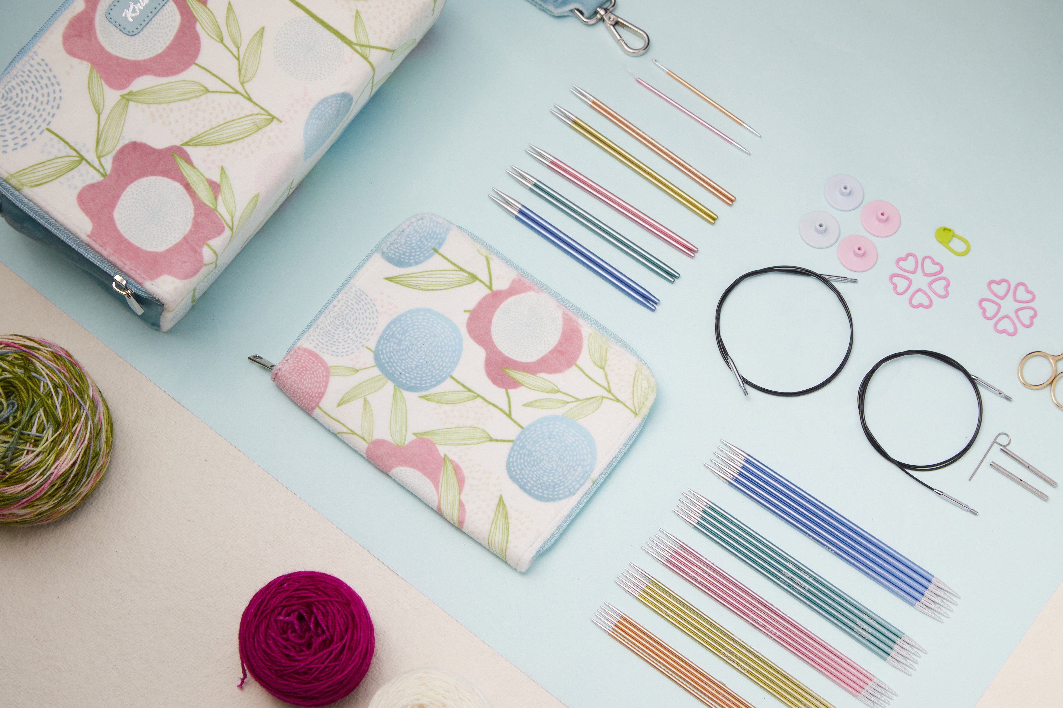 Nadelset Sweet Affair austauschbare Nadeln 3,0 - 4,5 mm und Nadelspiele 2,5 - 4,0 mm