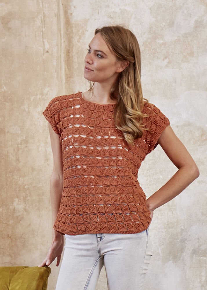 Gehäkeltes Shirt, S10223