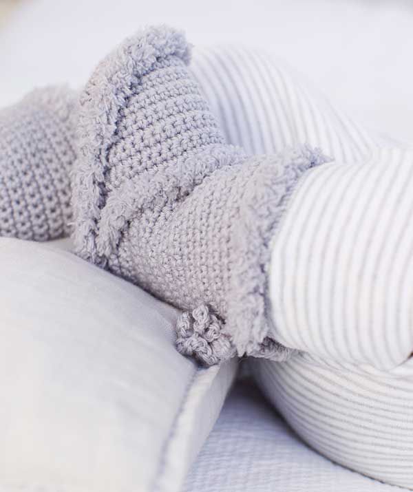 Baby Booties, S9081 Baby Booties, S9081