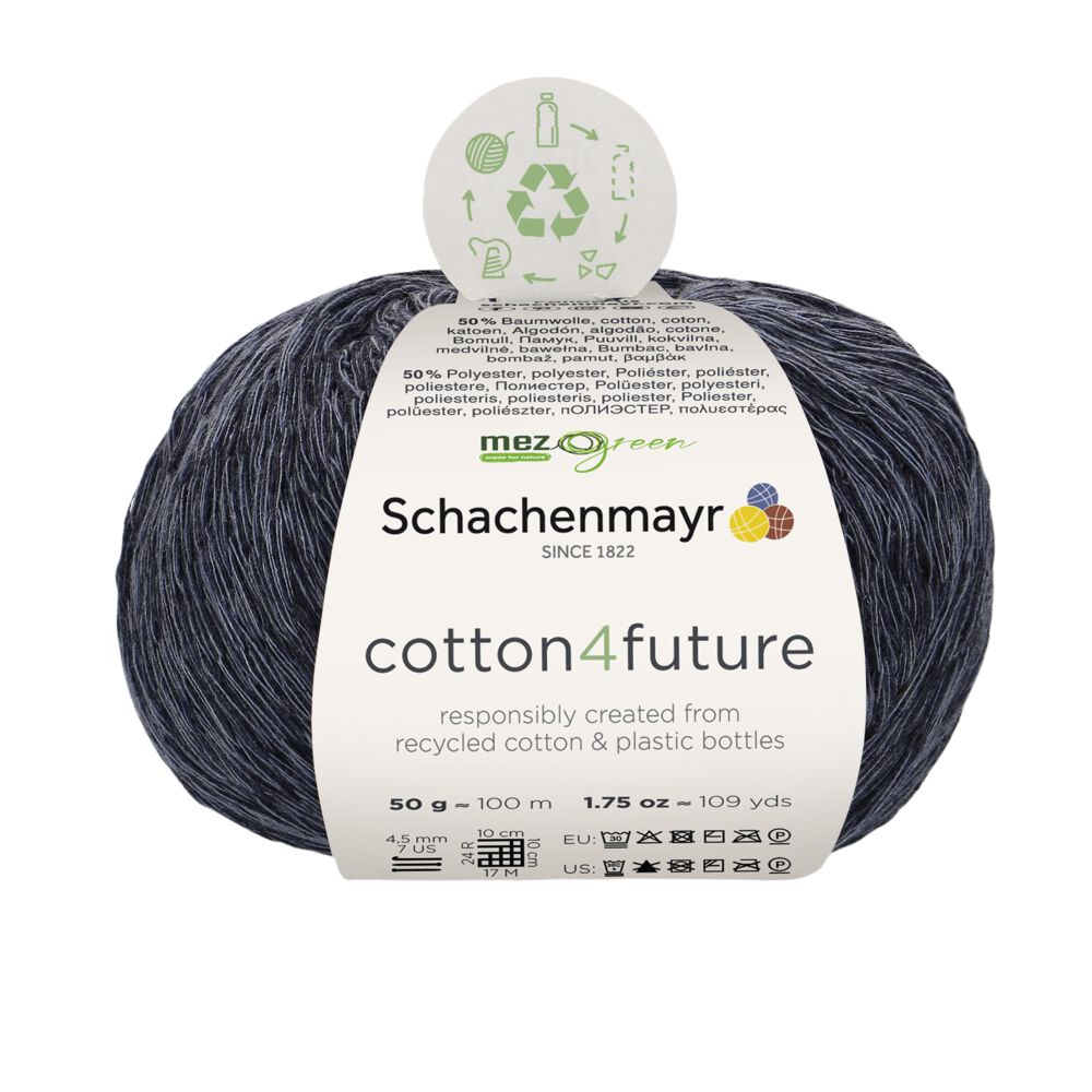 Schachenmayr cotton4future 50g Indigo