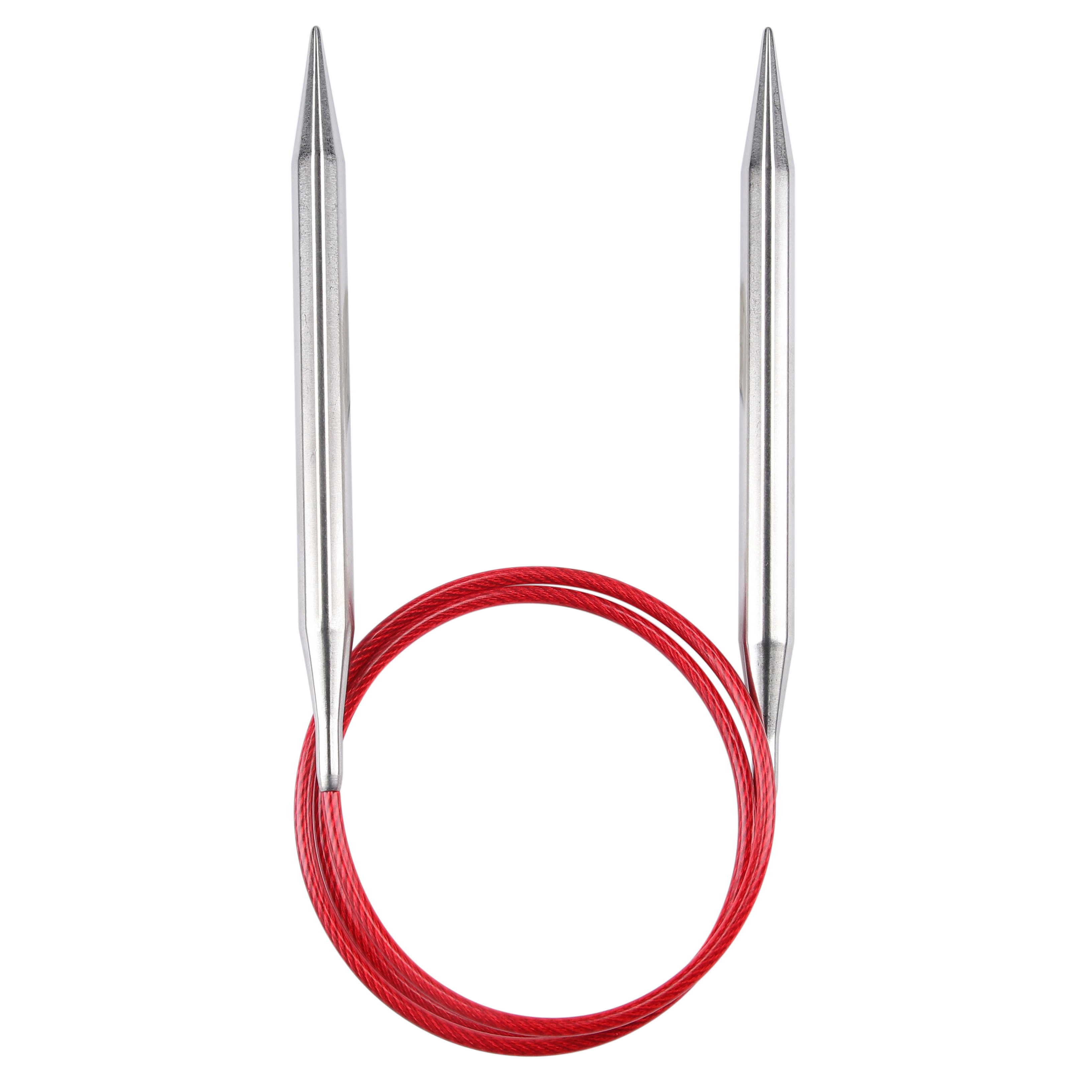 Rundstricknadel RED LACE Edelstahl 9,00 mm 80 cm