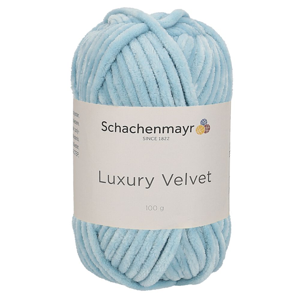 Schachenmayr Luxury Velvet 100g baby blue