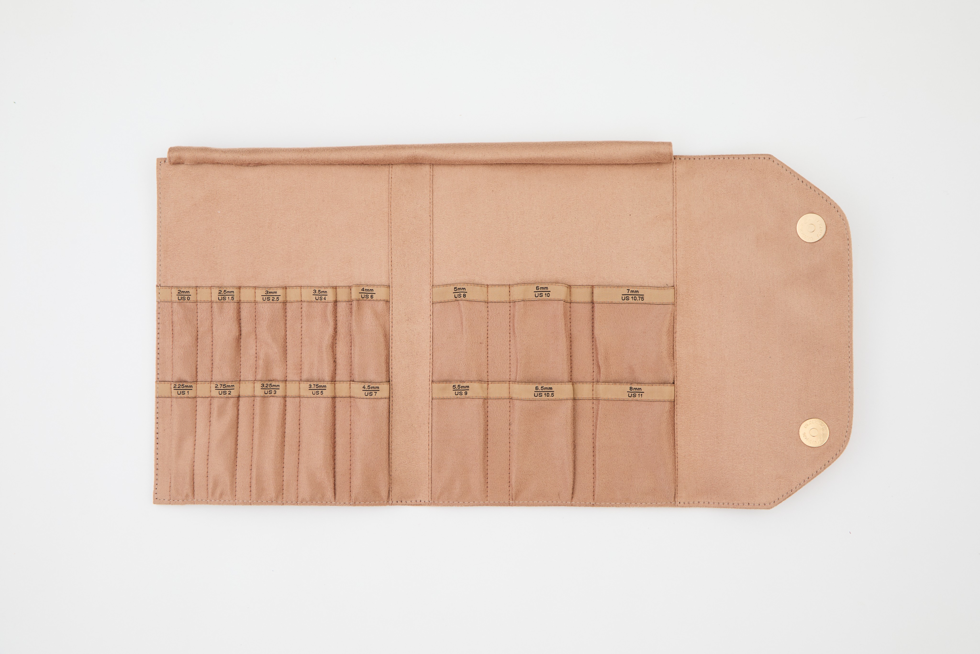 Nadeltasche für Nadelspiele 22x17,5x1,5 cm Clay Collection