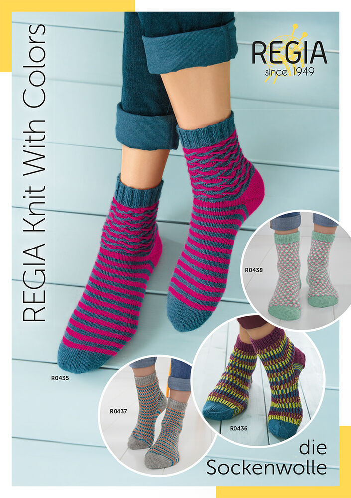 REGIA Booklet Knit with Colors DE