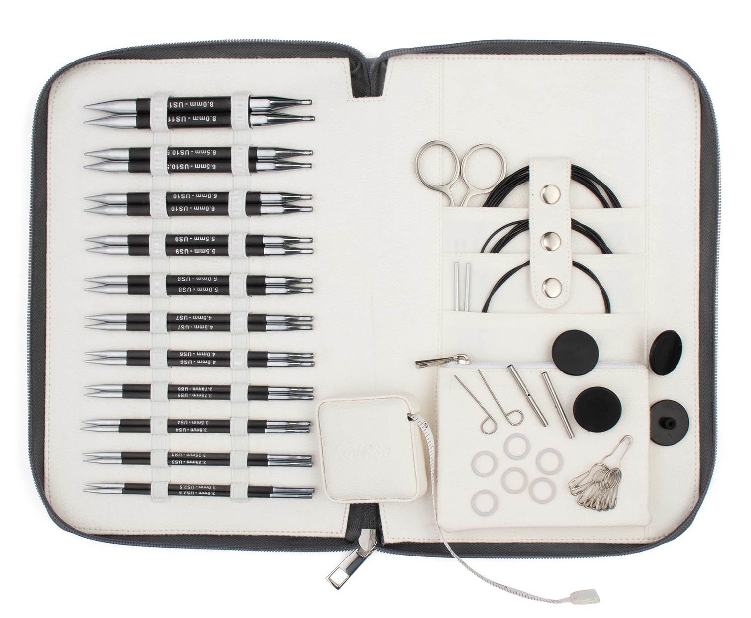 Nadelset Regal auswechelbare Nadelspitzen Karbonz 3,00 - 8,00 mm