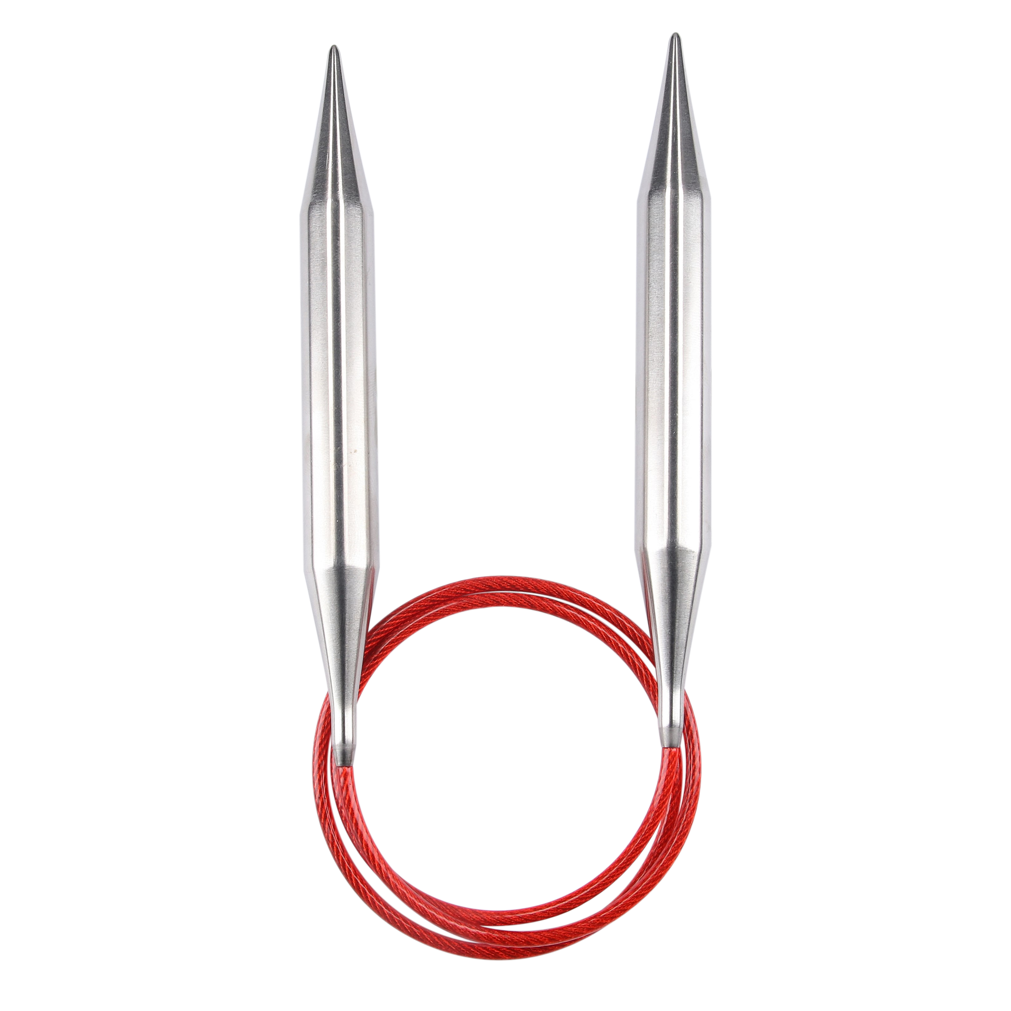 Rundstricknadel RED LACE Edelstahl 15,00 mm 80 cm